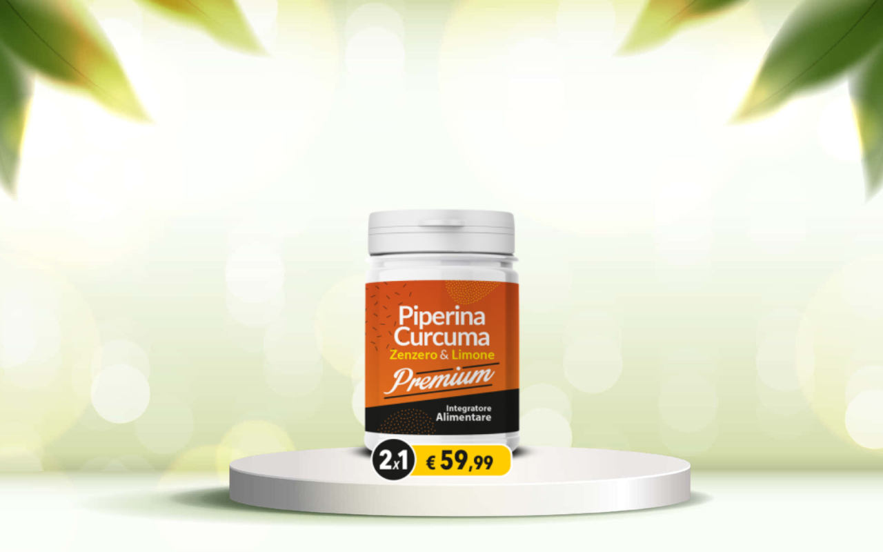 Scopri piperina e curcuma premium: il detox naturale per intestino e dimagrimento