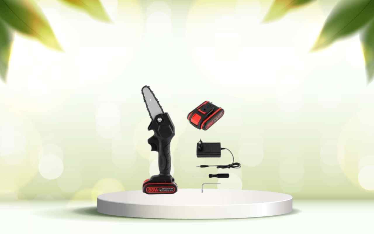 Scopri la mini motosega a batteria e rendi il tuo giardino perfetto senza sforzo